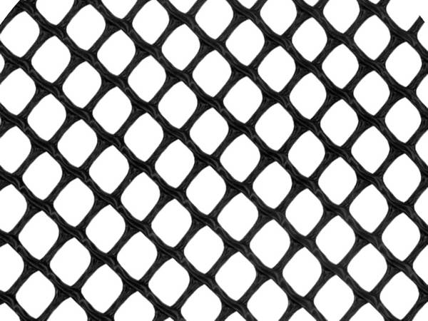 A piece of heavy duty windbreak netting with 8mm × 10mm mesh size and 50% wind reduction